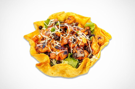 Mango Habanero Grillet Kylling Tostada Salat