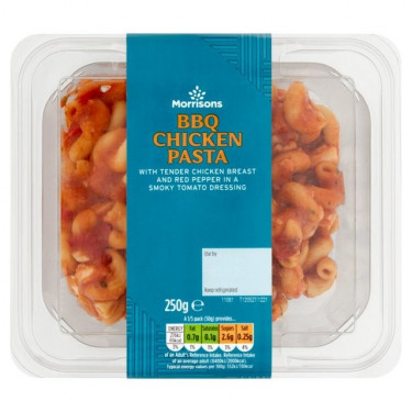 Morrisons Bbq Chicken Pasta Salat 250G