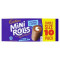 Cadbury Mini Rolls Milk Chocolate Family Størrelse 10 Pakke