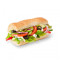 Veggie Delite Reg; 6 Tommer