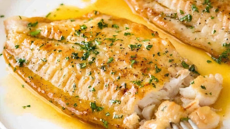 Tilapia Filet Sauce Parsley