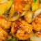 C11. Shrimp With Chinese Vegetable Bái Cài Xiā