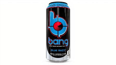 Bang Blue Razz Energy Drink With Super Creatine