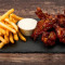 8 Pcs Crispy Wings Fries Combo