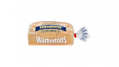 Warburtons Farmhouse Blødt Brød 800G