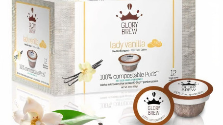 Glory Brew Lady Vanilla Compostable Coffee Pods