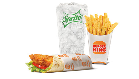 Honning Sennep Bk Royal Crispy Wrap Meal