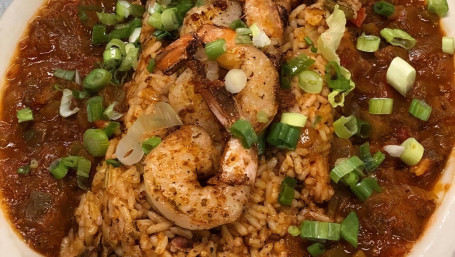 Jambalaya W/ Blackened Shrimp