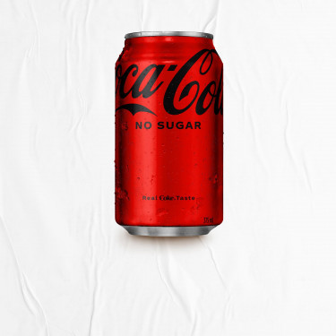 Coca Cola Reg; Ingen Sukker 375Ml