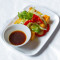 Thai Style Crispy Tofu With Salad Tài Shì Cuì Pí Dòu Fǔ