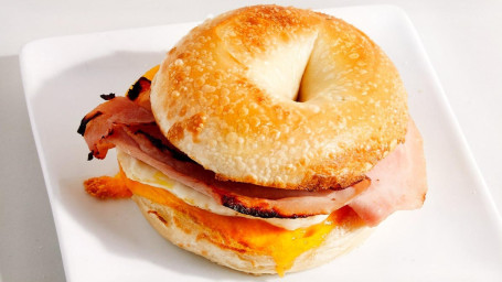 Bagel Sandwich Ham, Egg Cheese