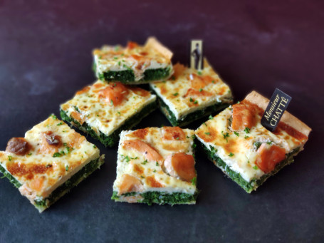 Salmon Spinach Tart