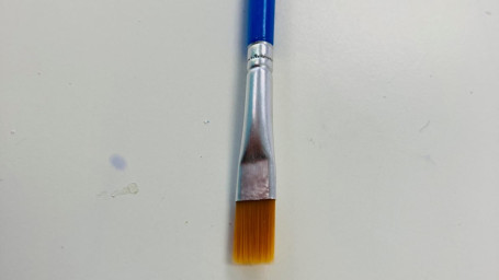 Paint Brush Blue Handle