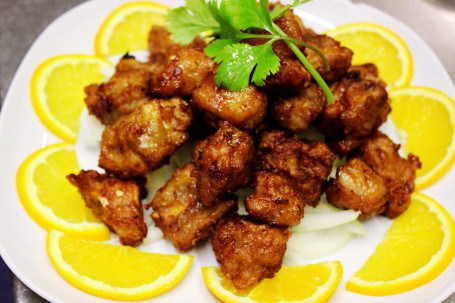 Deep Fried Ribs With Garlic Suàn Xiāng Lì Lì Gǔ