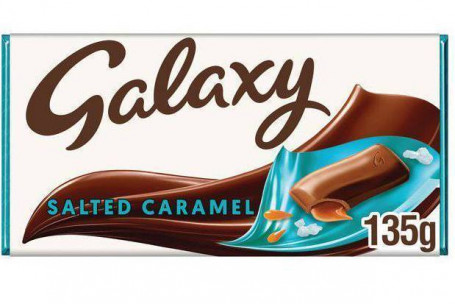 Galaxy Salted Caramel Chocolate Bar 135G