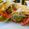 Falafel Pita Roll Up