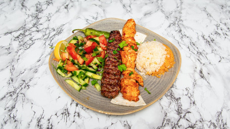 Chicken Shish And Adana Kofte