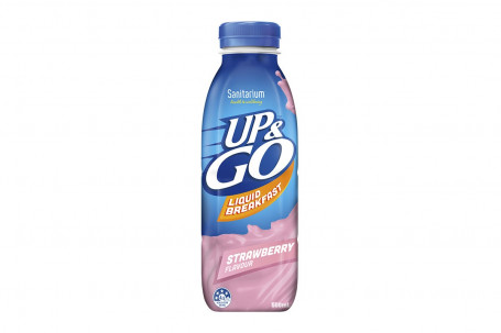 Sanitarium Up Go Strawberry 500Ml (1640Kj)