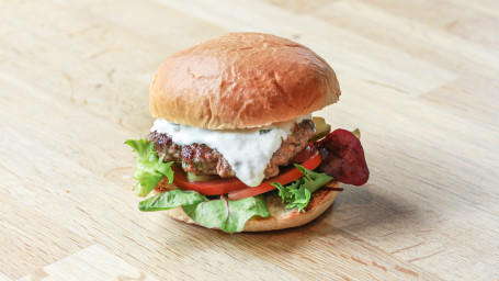 Lamb Tzatziki Burger