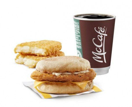 Chicken Mcmuffin Ekstra Værdi Måltid [523,0 Cals]