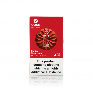 Vuse Epod Garden Strawberry Cartridges 18Mg