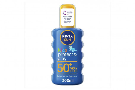 Nivea Sun Kids Farvet Spray Spf 50 200Ml