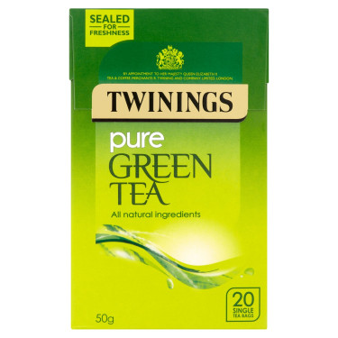 Twinings Pure Green Teposer 20 Stk