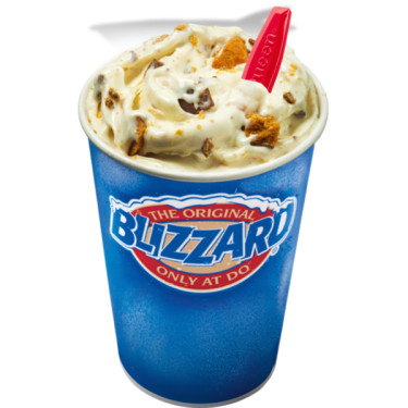 Butterfinger Blizzard Treat