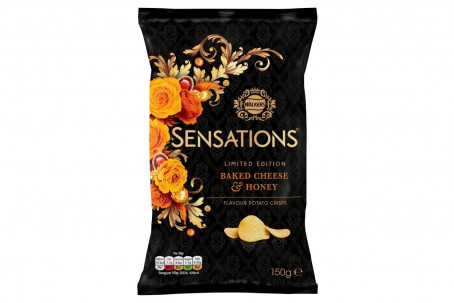 Sensations Bagt Ost Honning Dele Crisps 150G