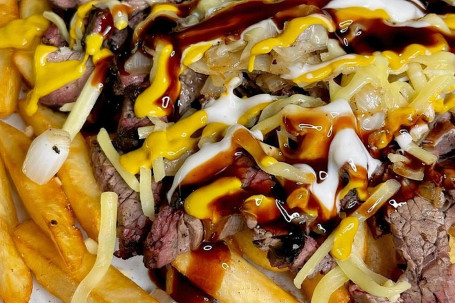 Beef Brisket Loaded Fries