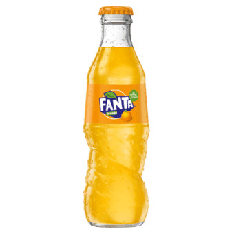 Fanta Orange 0,33 L (Genanvendelig)