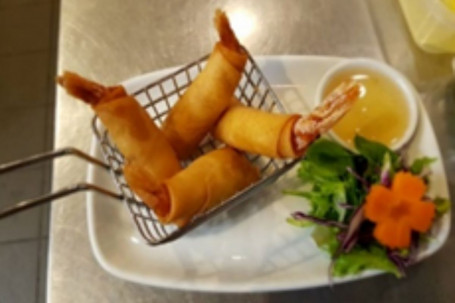 Prawn Roll 4 Pcs