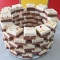 Chocolate White Barfi (2 Pcs)