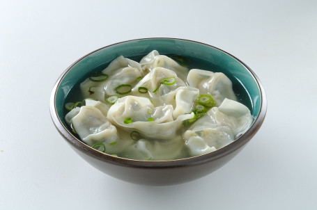 Pork And Vegetables Wonton Soup(10 Pieces)