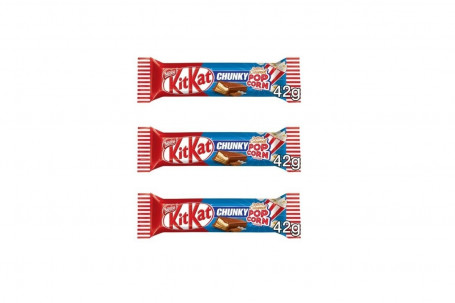 Kit Kat Chunky Salted Caramel Popcorn 42G X3