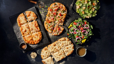 3 Flatbread Pizza Familie Fest Med Vanilje Kanel Ruller