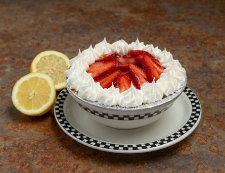 Frisk Strawberry Citron Cream Pie