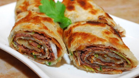 Beef Scallion Wrap