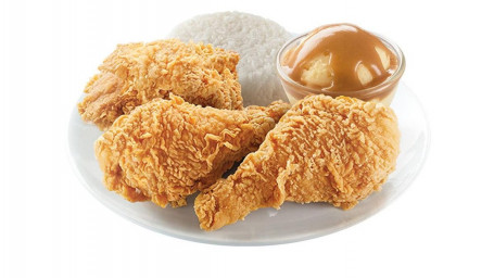 3 Stk Chickenjoy M/ 2 Sides Drink