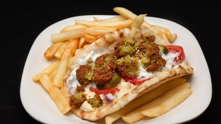 Falafel Sandwich Fries