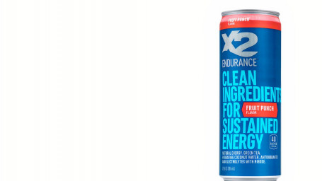 X2 Endurance Clean Energy Drink Frugt Punch (40 Cals)