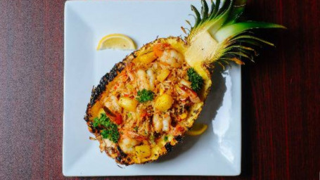 Pineapple Lobster Fried Rice