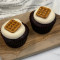 Set Of 2 Chocolate Salted Caramel Cupcake