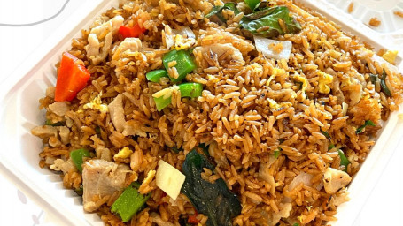 Krydret Thai Basilikum Fried Rice