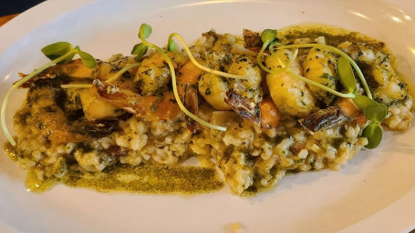 Basil Garlic Shrimp