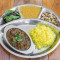 Palak Methi Gosht Thali