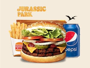 Bk Brachiosaurus Burger Combo