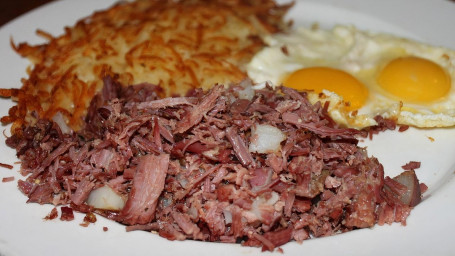 Corn Beef Hash Eggs (Homemade)