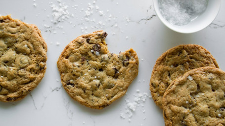 Chocolate Chip Sea Salt Marshmallow Cookie