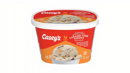 Casey's Caramel Cone Sundae Ice Cream 1,5Qt